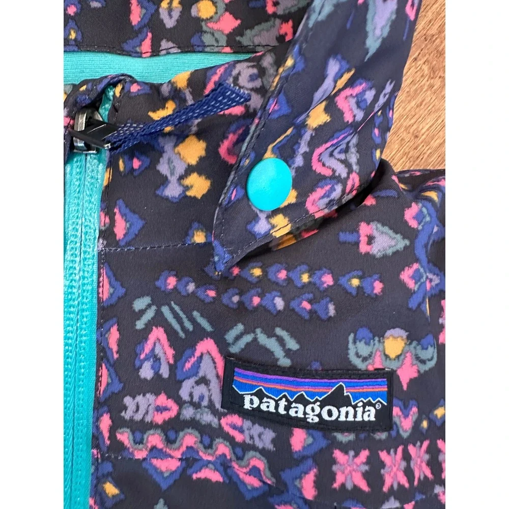 NWOT Patagonia Snow Pile 1-Piece Puffy Bunting Waterproof Suit Rare Pattern 3-6M